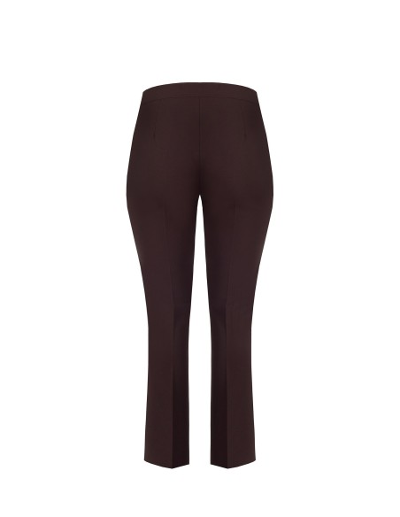 Pantalon curvy évasé en tissu technique Rinascimento Curvy