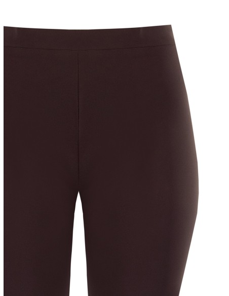 Pantalon curvy évasé en tissu technique Rinascimento Curvy
