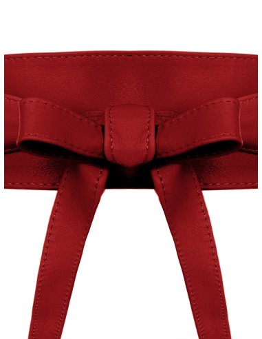 Ceinture foulard en cuir véritable Rinascimento