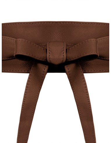 Ceinture foulard en cuir véritable Rinascimento