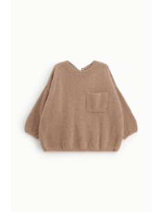 Pull oversize avec poche et nœud au dos Dixie 2