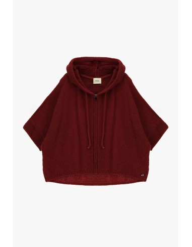 Pull à capuche zippé à manches courtes Dixie