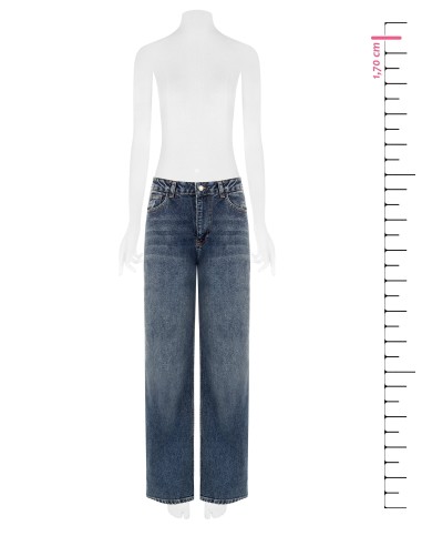Rinascimento Palazzo-jeans in een lichte wassing