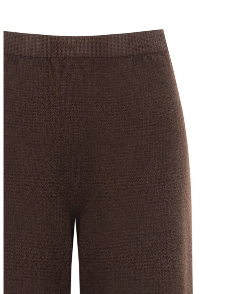 Pantalon palazzo en maille avec élastique à la taille Rinascimento