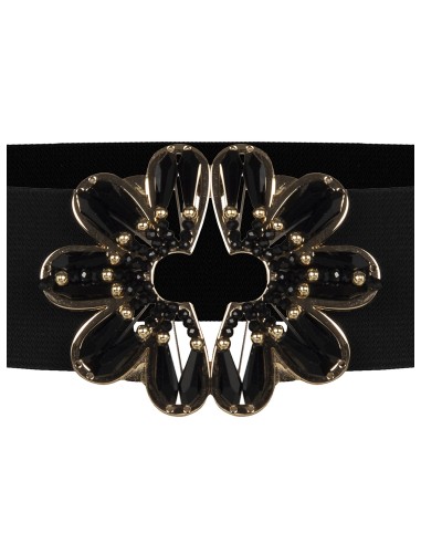 Ceinture élastique avec maxi-boucle bijou Rinascimento