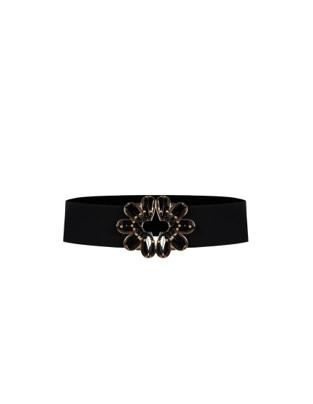 Elastische riem met grote siergesp van Rinascimento