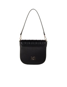 Sac à épaule en similicuir plissé avec 2 bandoulières amovibles Rinascimento 2
