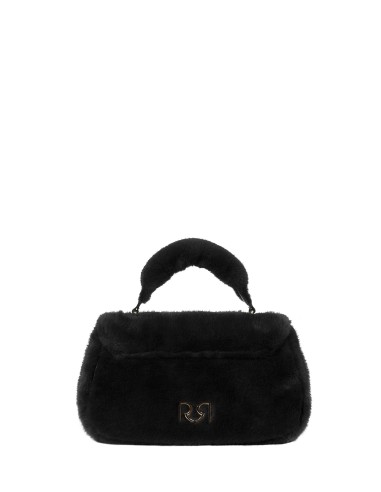 Sac à main en fausse fourrure avec bandoulière amovible Rinascimento