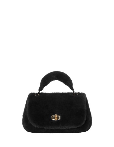 Sac à main en fausse fourrure avec bandoulière amovible Rinascimento