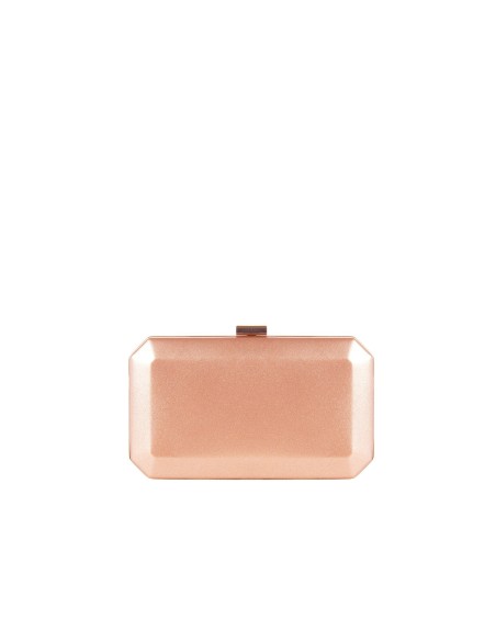 Pochette rigide scintillante avec bandoulière chaîne Rinascimento