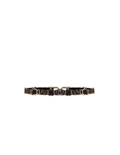 Ceinture fine élastique avec boucles et logo RR Rinascimento 2