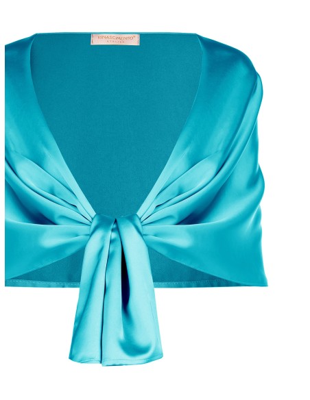 Foulard boléro en satin Rinascimento