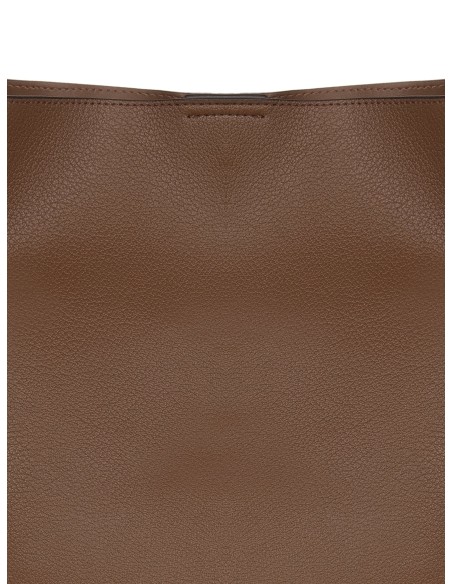 Maxi-handtas van imitatieleer met binnenpochette en afneembare schouderriem Rinascimento