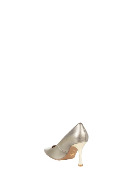 Glitter pumps met stilettohakken en hoge metalen hak van Rinascimento