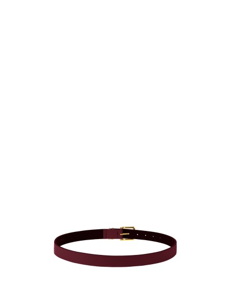 Ceinture fine en véritable cuir lisse Rinascimento