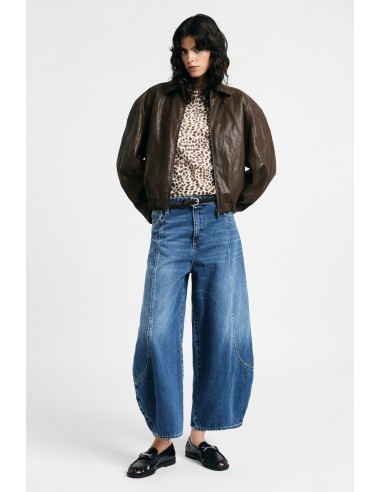 Jean coupe balloon taille haute avec coutures arrondies, s’il vous plaît