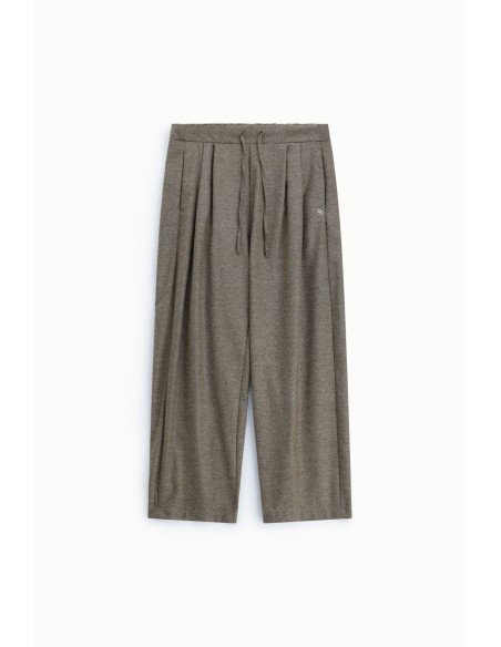 Pantalon palazzo à pinces et à ceinture réglable, s’il vous plaît