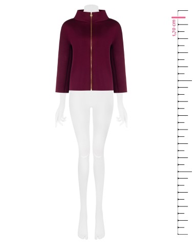 Veste-cape en néoprène Rinascimento
