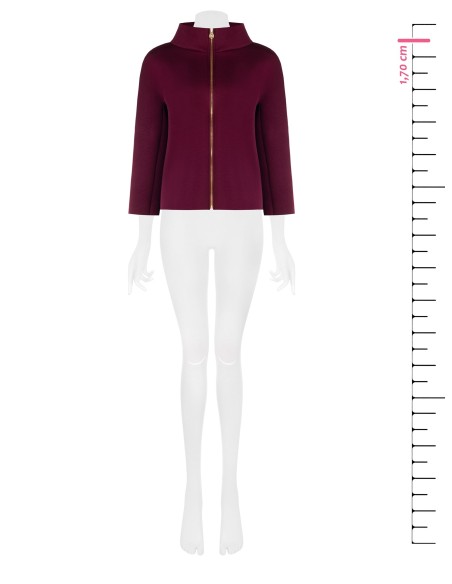 Veste-cape en néoprène Rinascimento