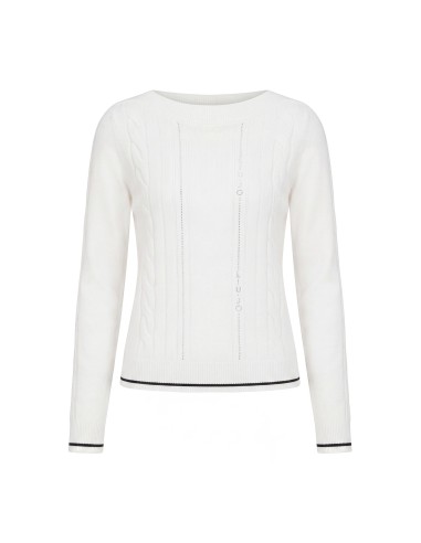 Pull Liu Jo avec bordures contrastées