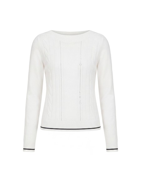 Pull Liu Jo avec bordures contrastées