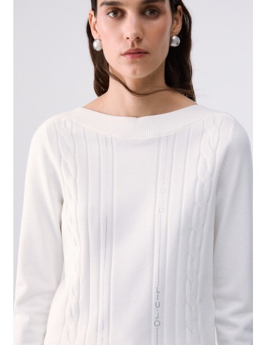 Pull Liu Jo avec bordures contrastées