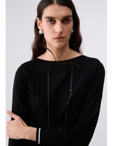 Pull Liu Jo avec bordures contrastées