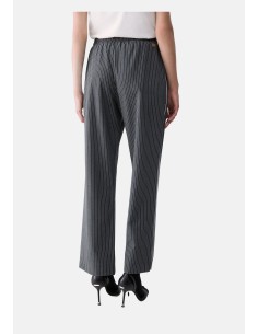 Pantalon rayé avec empiècement en dentelle Liu Jo 2