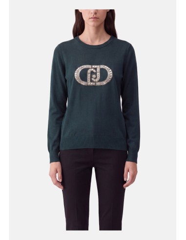 Pull à logo monogrammé Liu Jo
