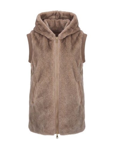 Fourrure sans manches en teddy Liu Jo