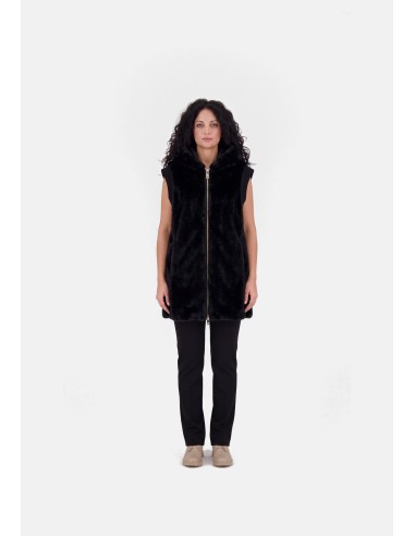 Fourrure sans manches en teddy Liu Jo