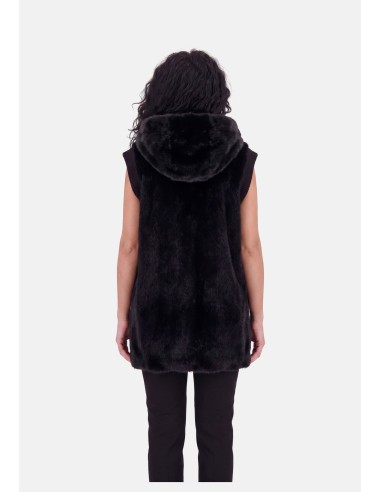 Fourrure sans manches en teddy Liu Jo