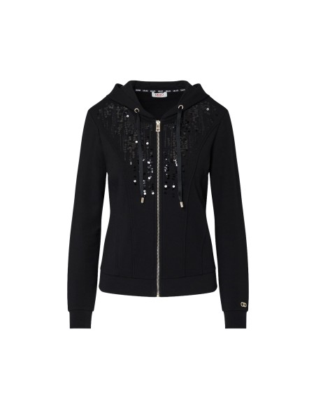 Sweat à capuche et à paillettes Liu Jo