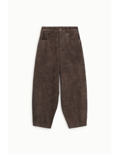 Pantalon palazzo côtelé taille haute Dixie 2