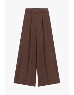 Pantalon palazzo taille haute à pinces Dixie 2