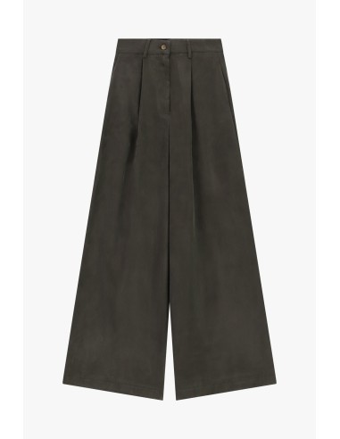 Dixie Palazzo-broek met hoge taille en plooien