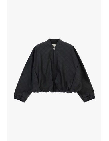 Bomber matelassé avec fermeture éclair et ourlet élastique Dixie