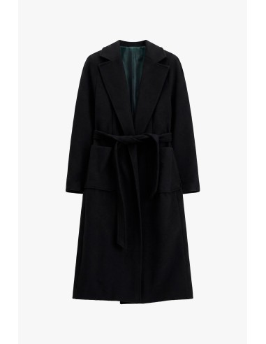 Manteau long avec ceinture et grandes poches s'il vous plaît