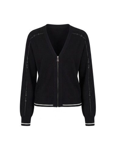 Pull ouvert avec strass Liu Jo