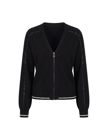 Pull ouvert avec strass Liu Jo