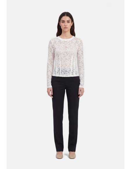 Pull en dentelle et lurex Liu Jo