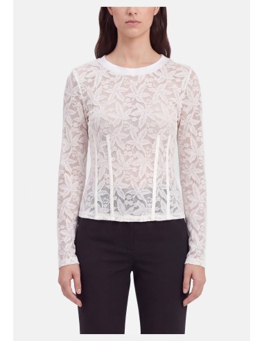 Pull en dentelle et lurex Liu Jo