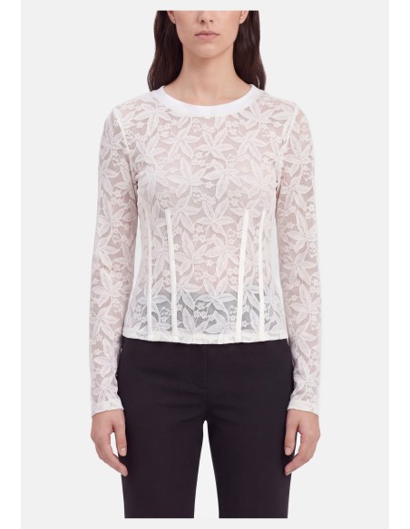 Liu Jo kanten trui met lurex