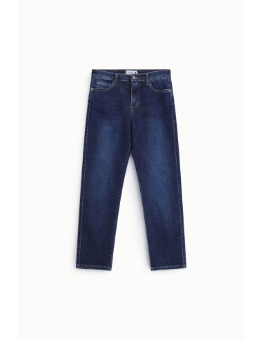 Rechte pijp-jeans met vijf zakken alstublieft