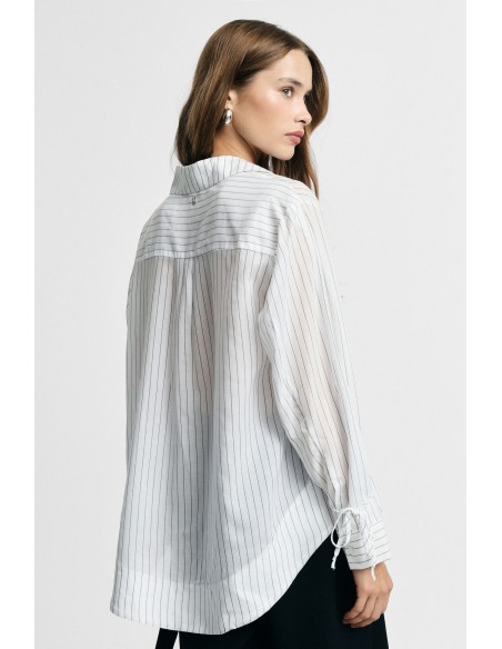 Chemise regular fit à rayures avec poignets réglables, s’il vous plaît