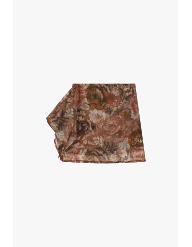 Jupe courte à imprimé floral effet aquarelle, s’il vous plaît