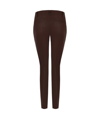 Pantalon droit en tissu technique avec bouton logo Rinascimento