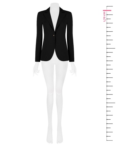 Veste blazer cintrée en tissu technique Rinascimento