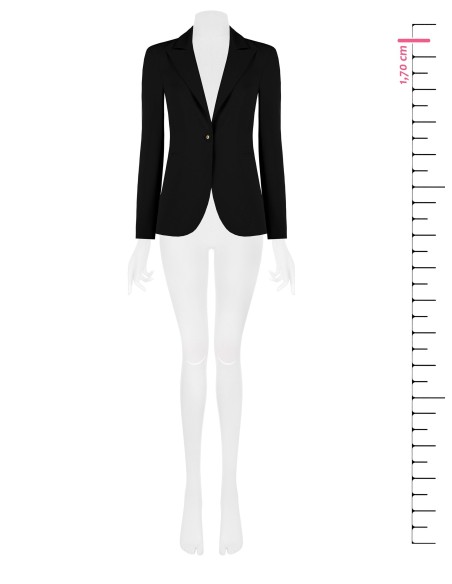 Veste blazer cintrée en tissu technique Rinascimento