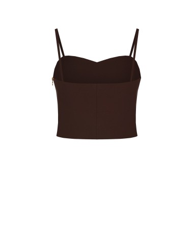 Bandeau-croptop van technische stof van Rinascimento
